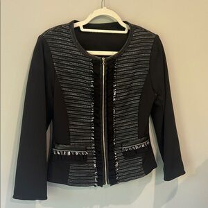 Ivanka Trump Black and Gray Blazer